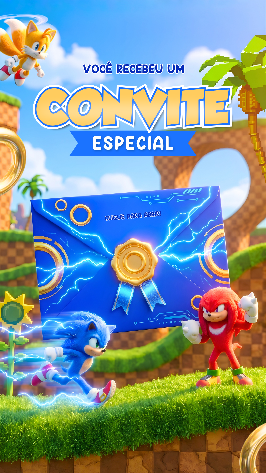Capa do convite