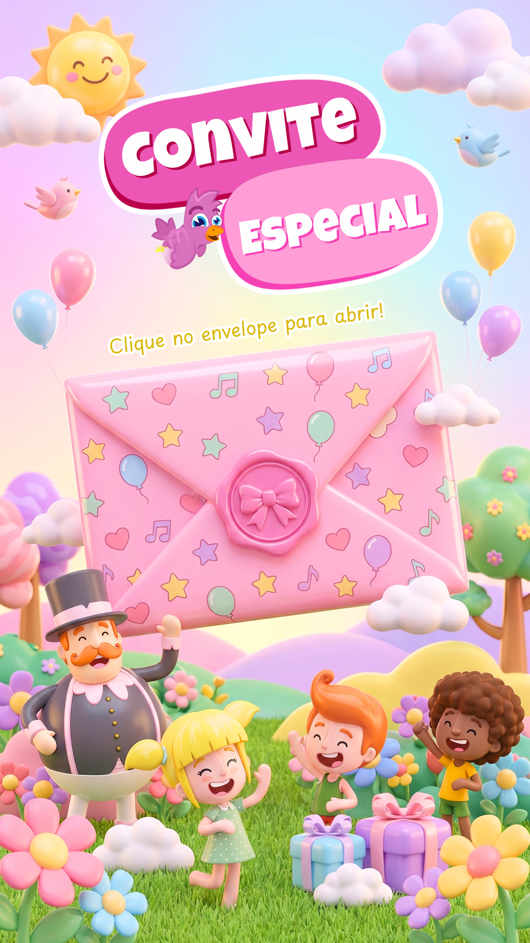 Capa do convite
