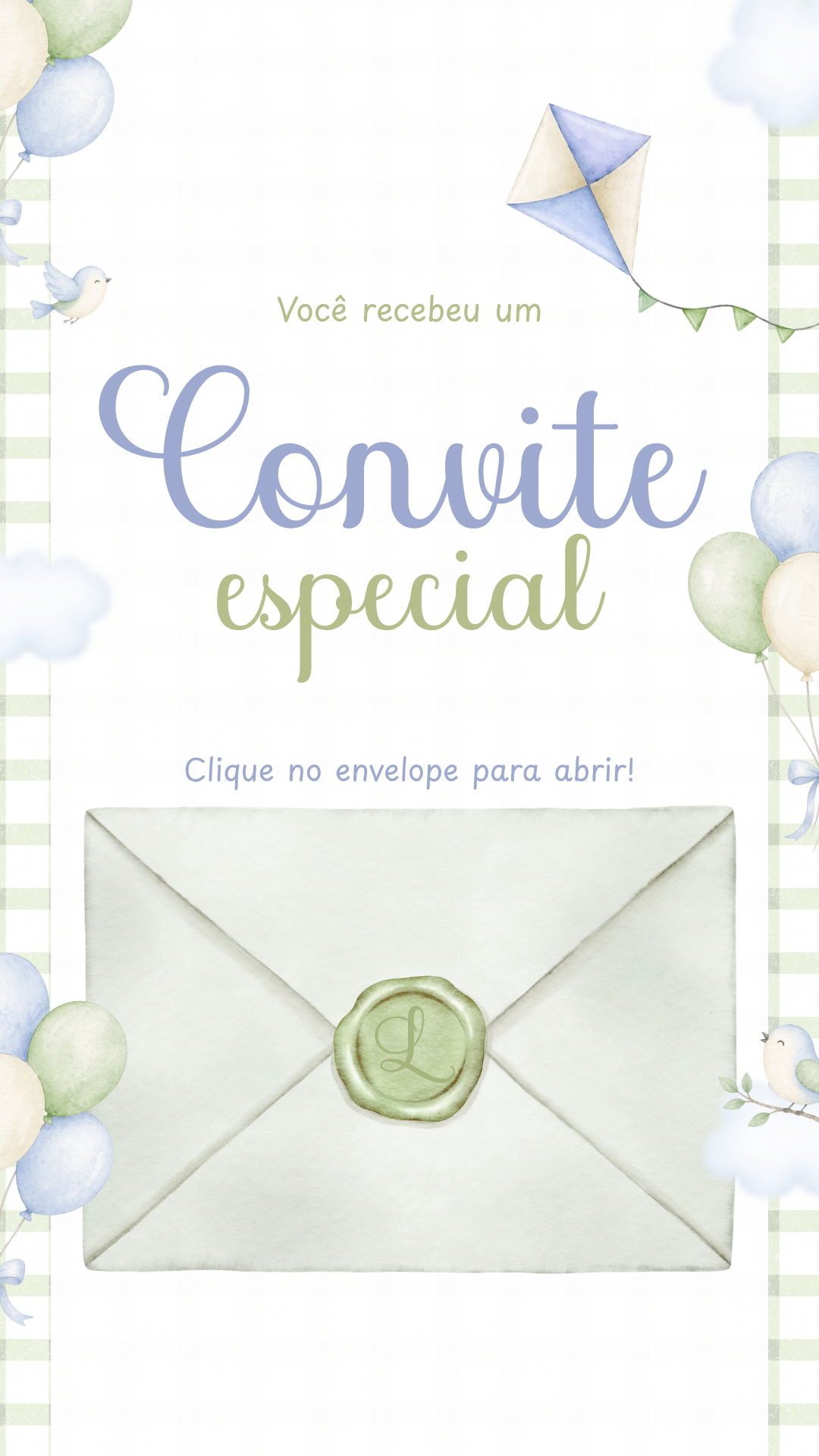 Capa do convite