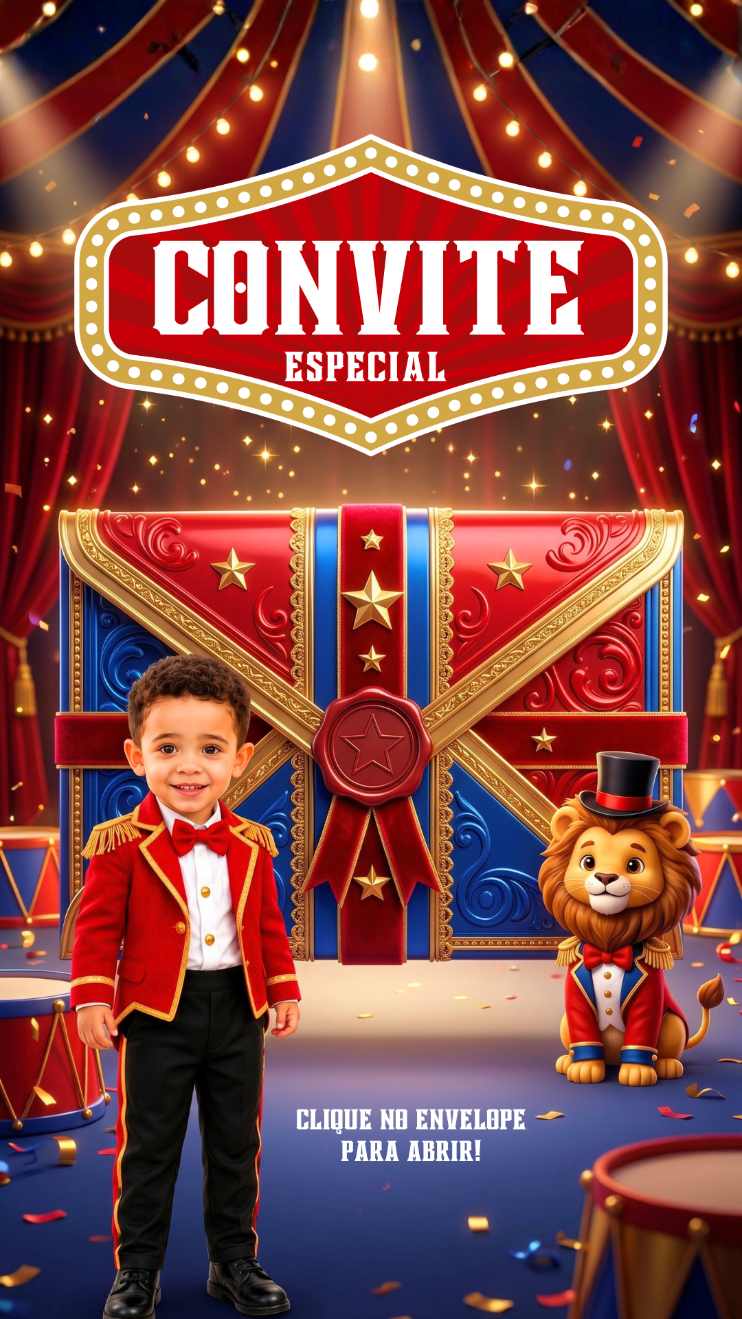 Capa do convite