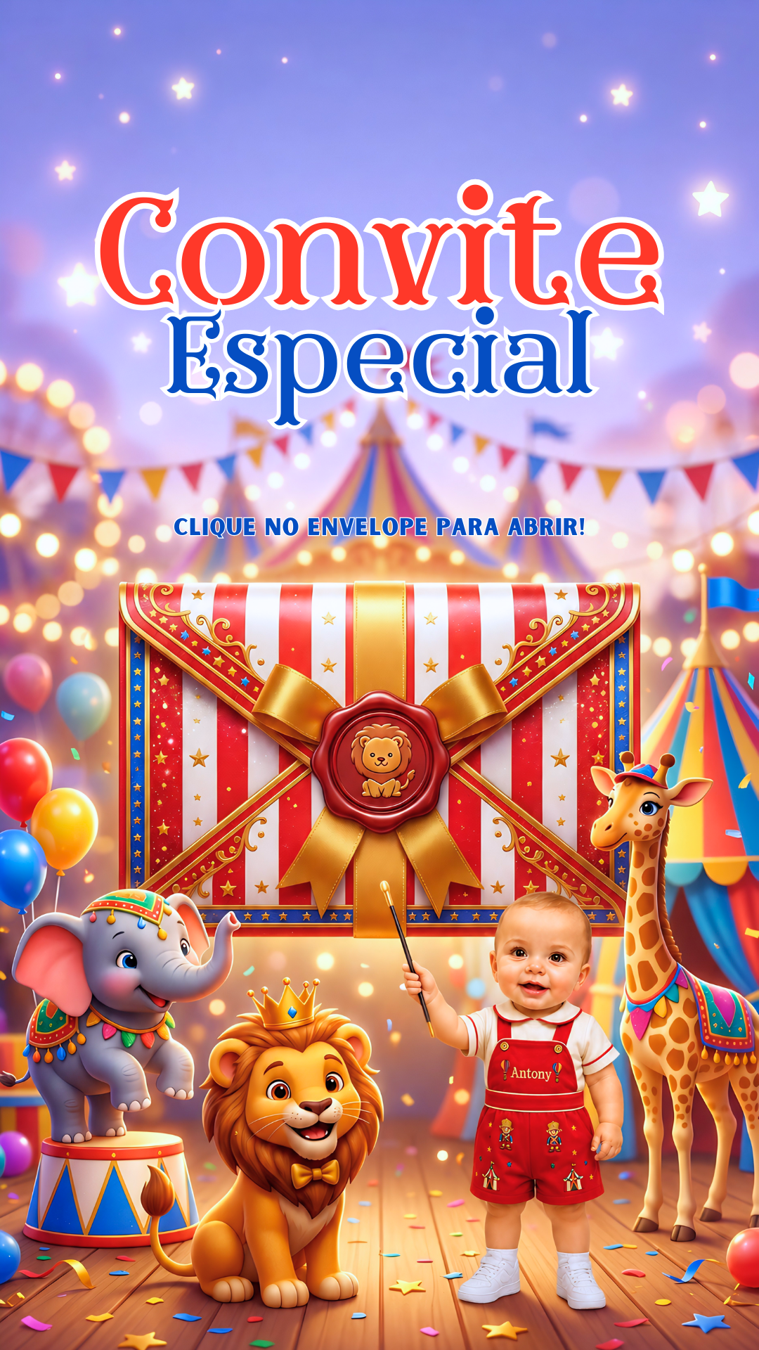 Capa do convite