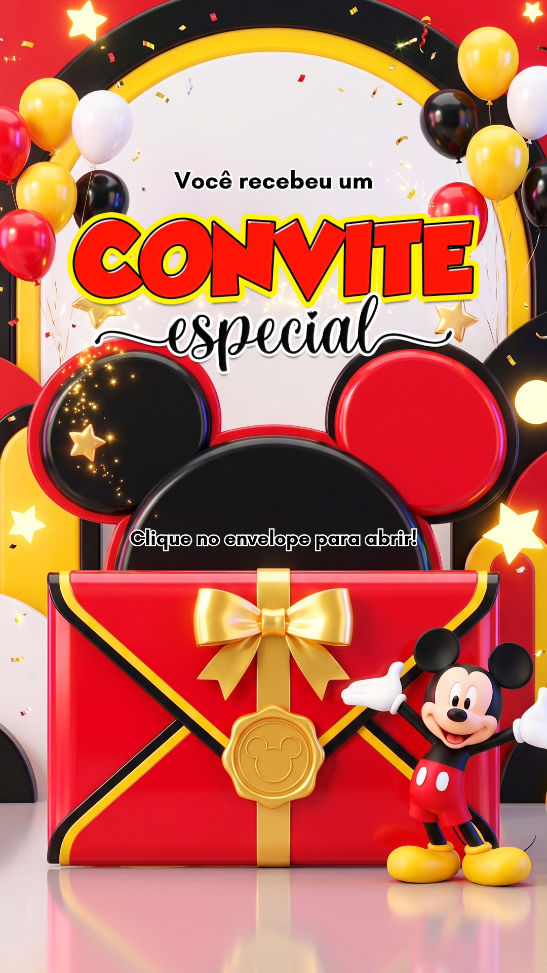Capa do convite