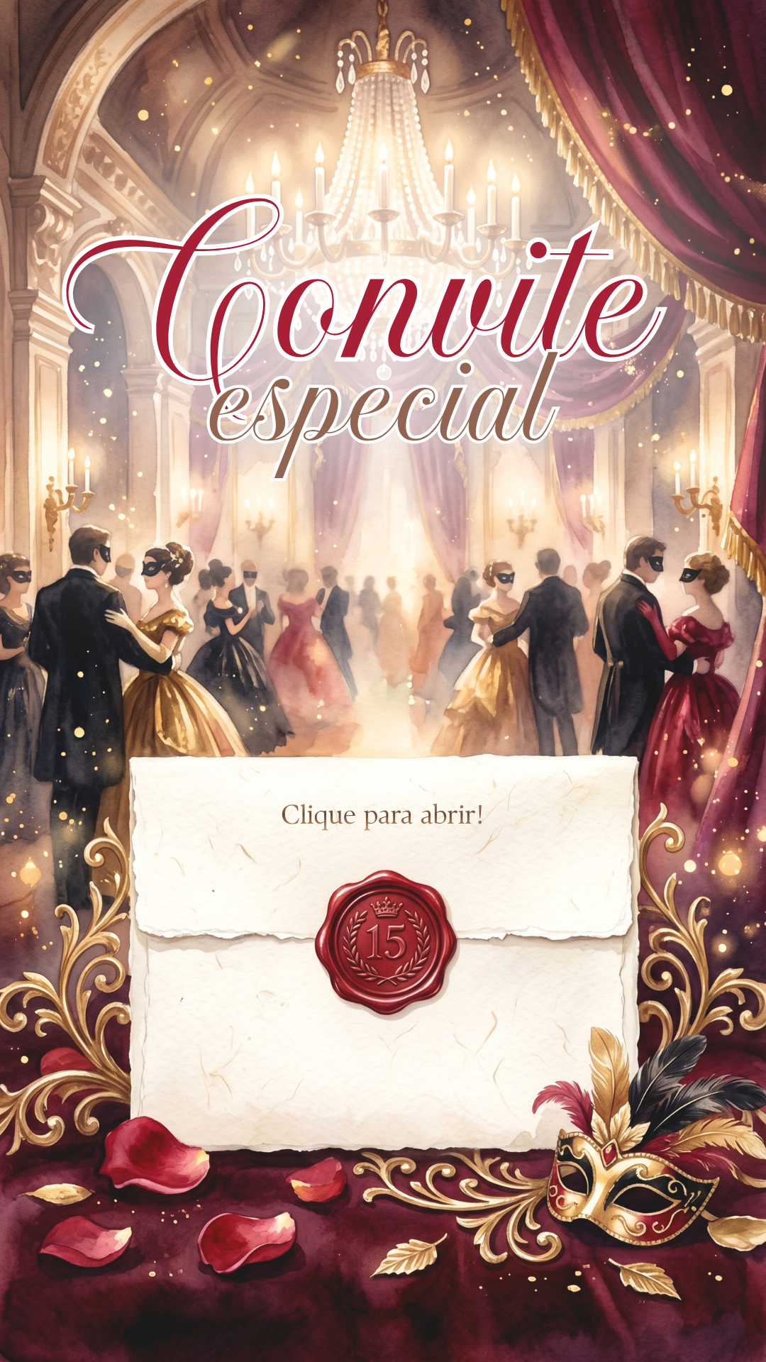 Capa do convite