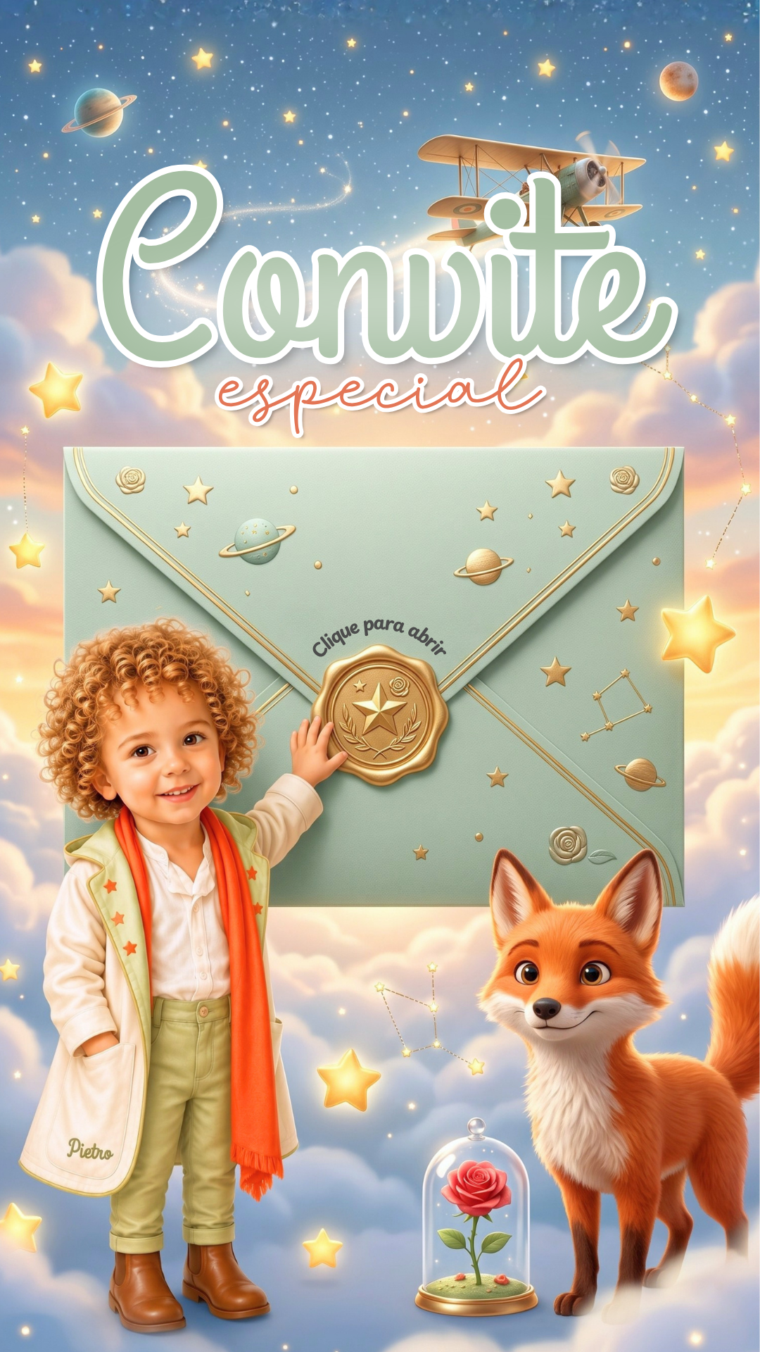 Capa do convite