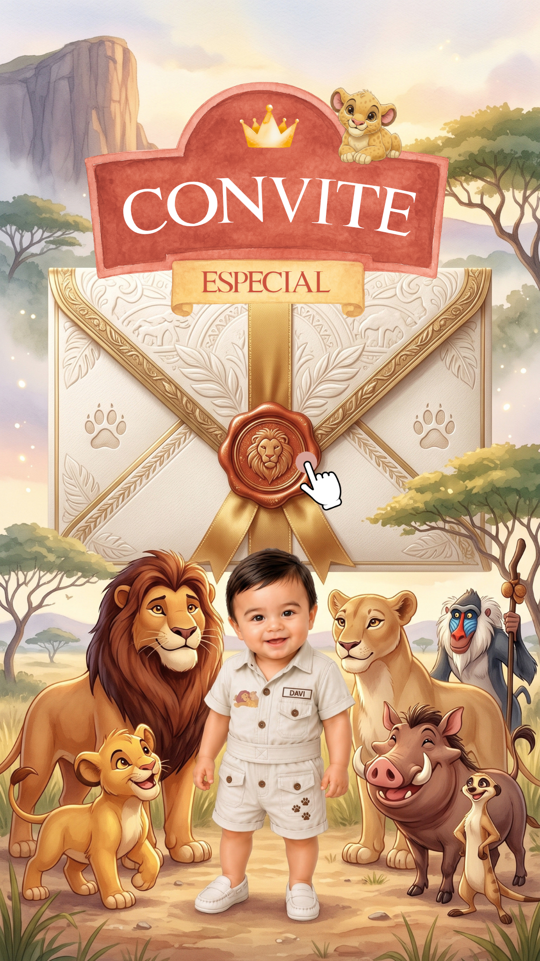 Capa do convite
