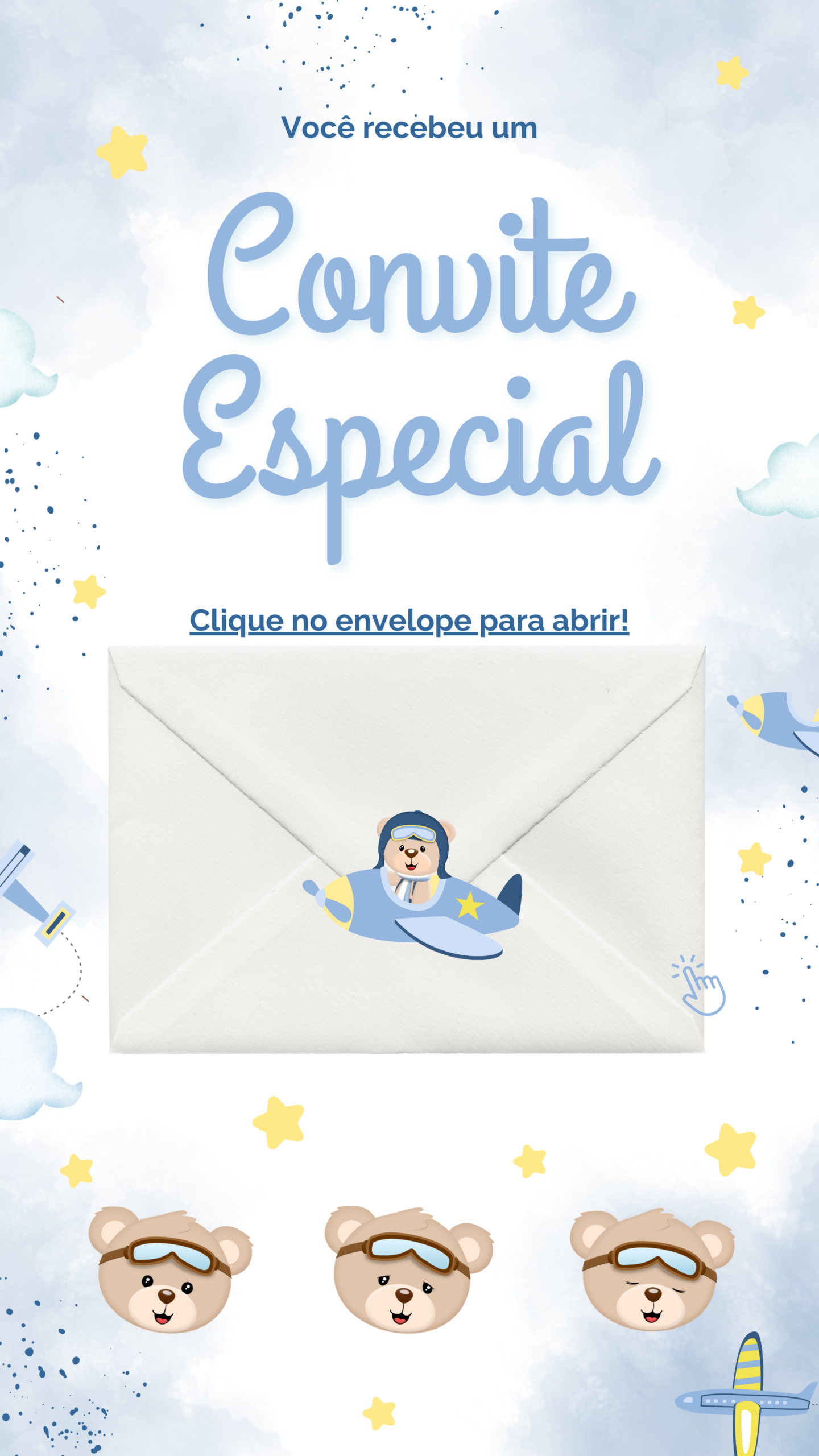 Capa do convite