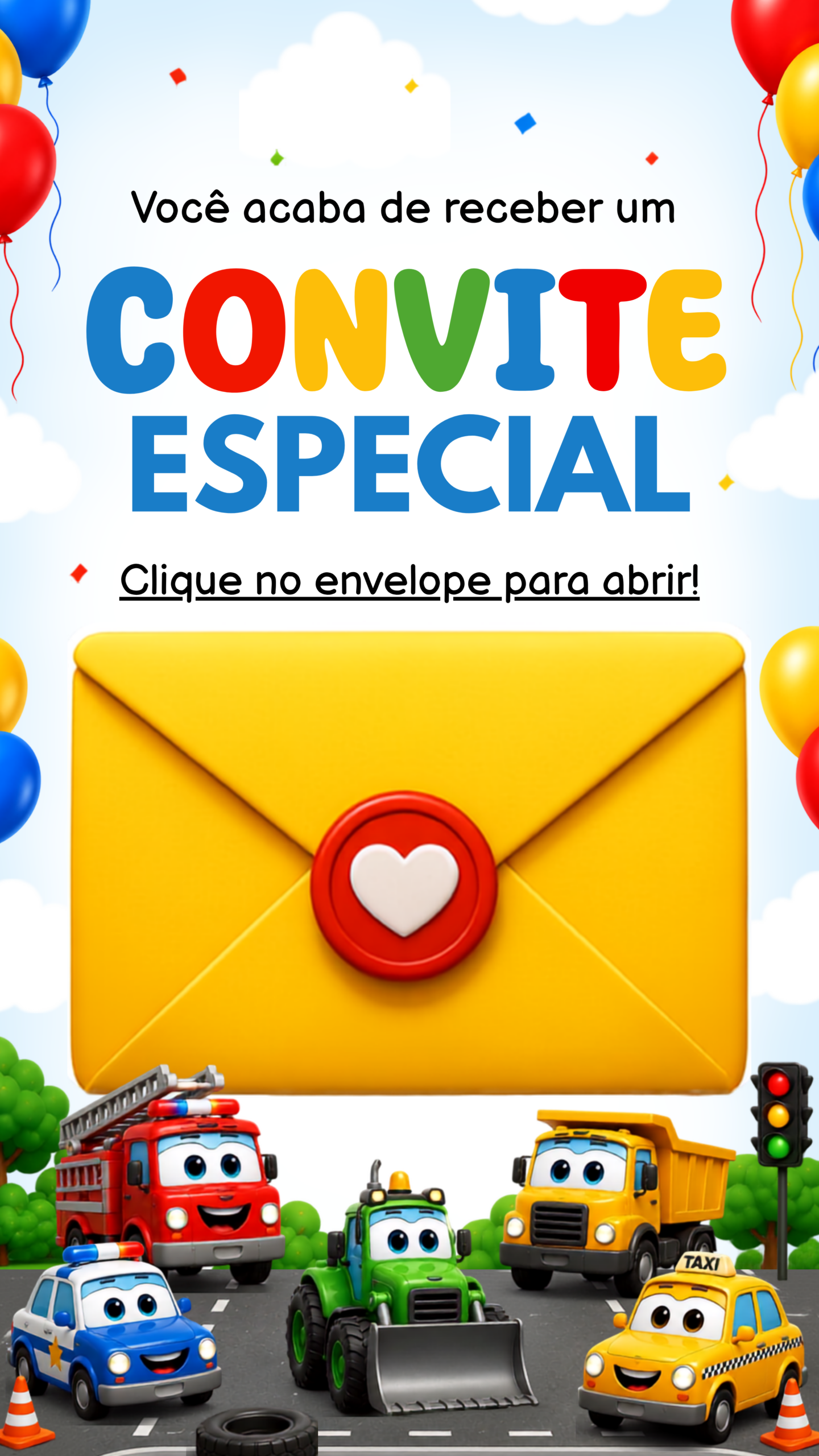 Capa do convite