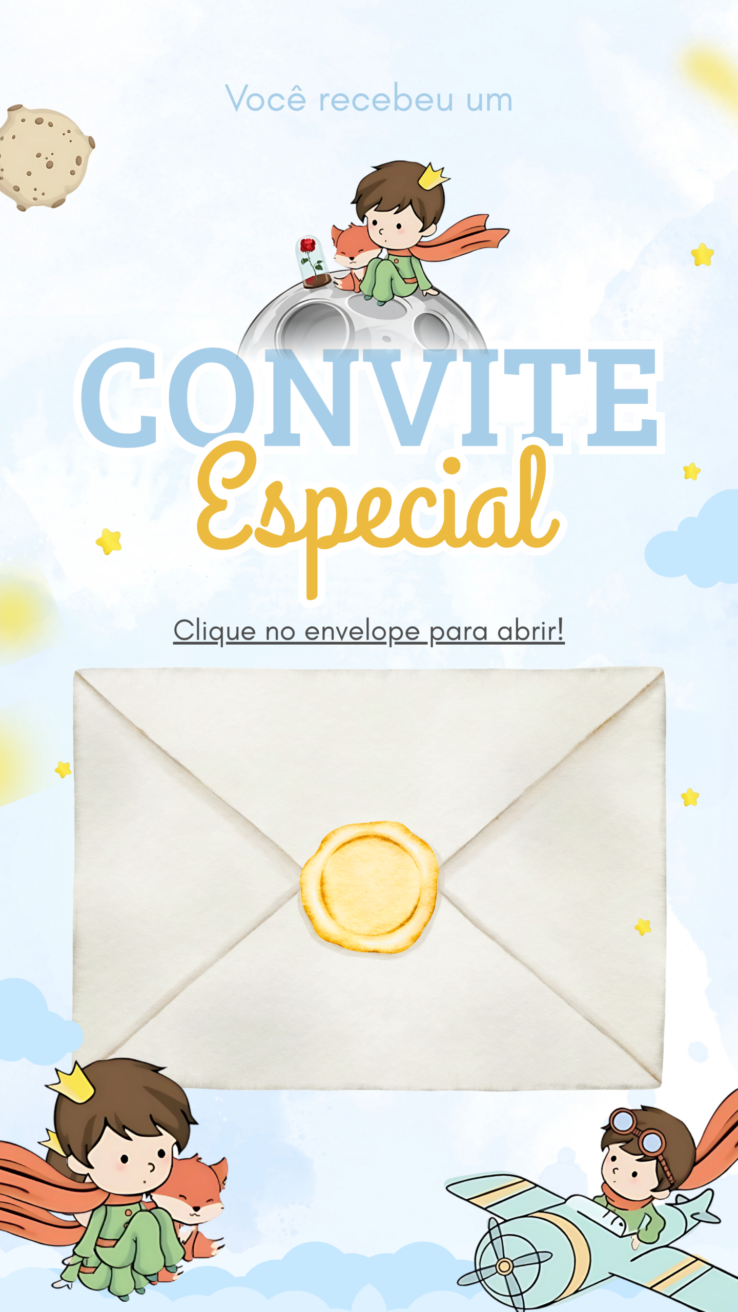 Capa do convite